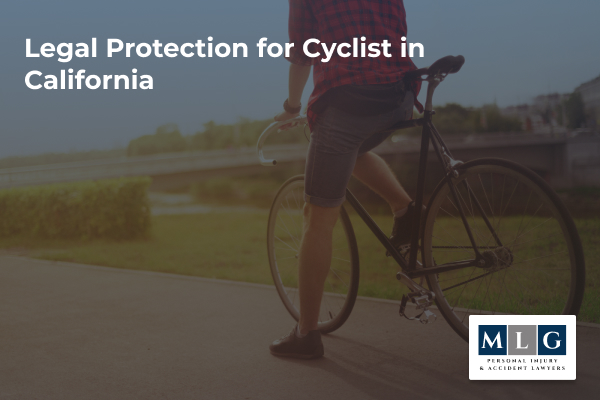 Legal protection for cyclist in California