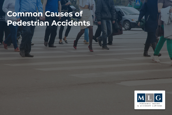 Common causes of pedestrian accidents